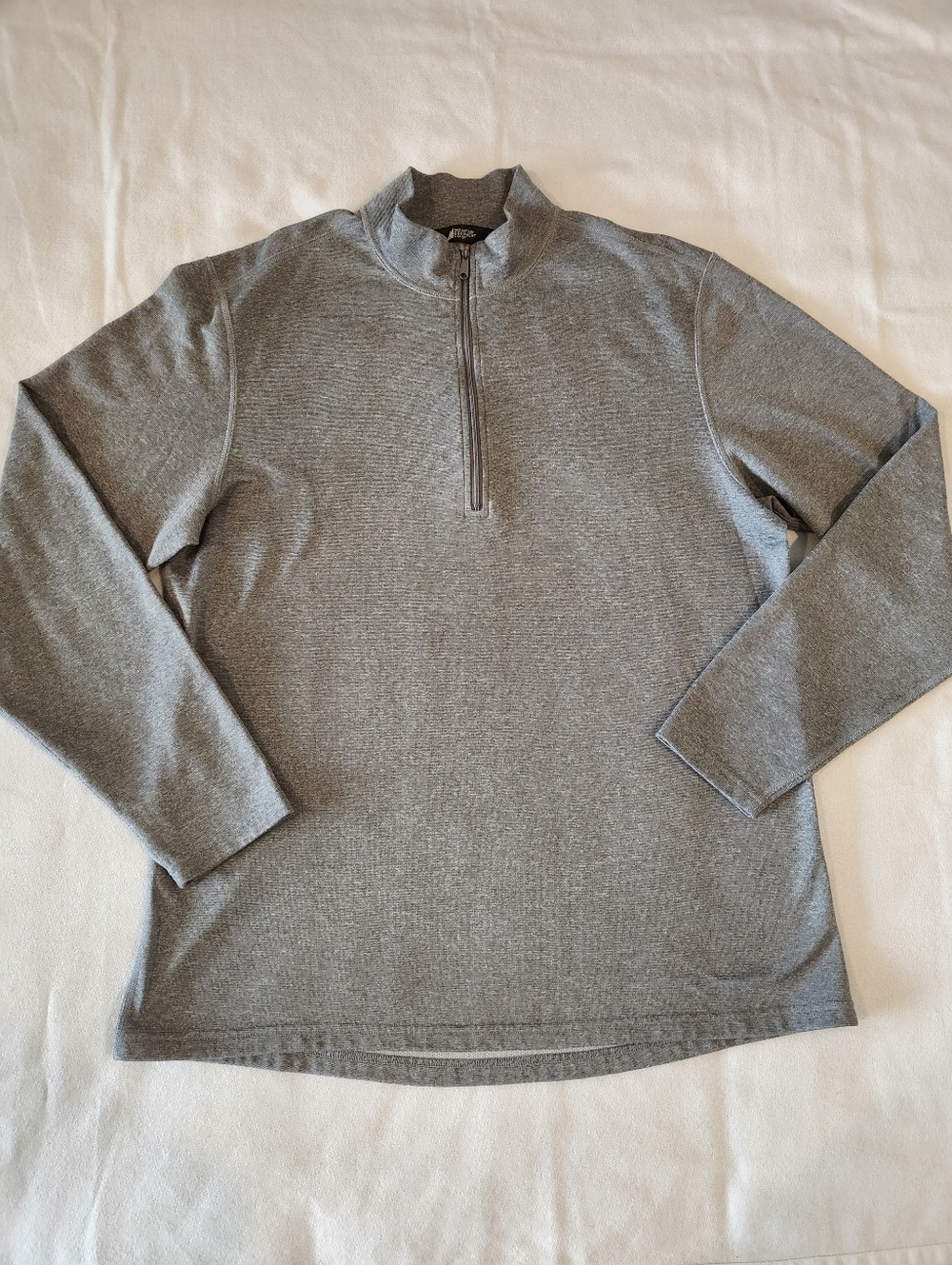 Mountain Equipment Quarter Zip Pullover Midweight Men's Size XL Gray Gorpcore
